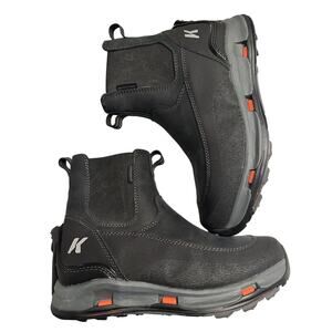 Korkers Men's Alpine Chelsea Outdoor Boots with TrailTrac Sole Size 6 Waterproof